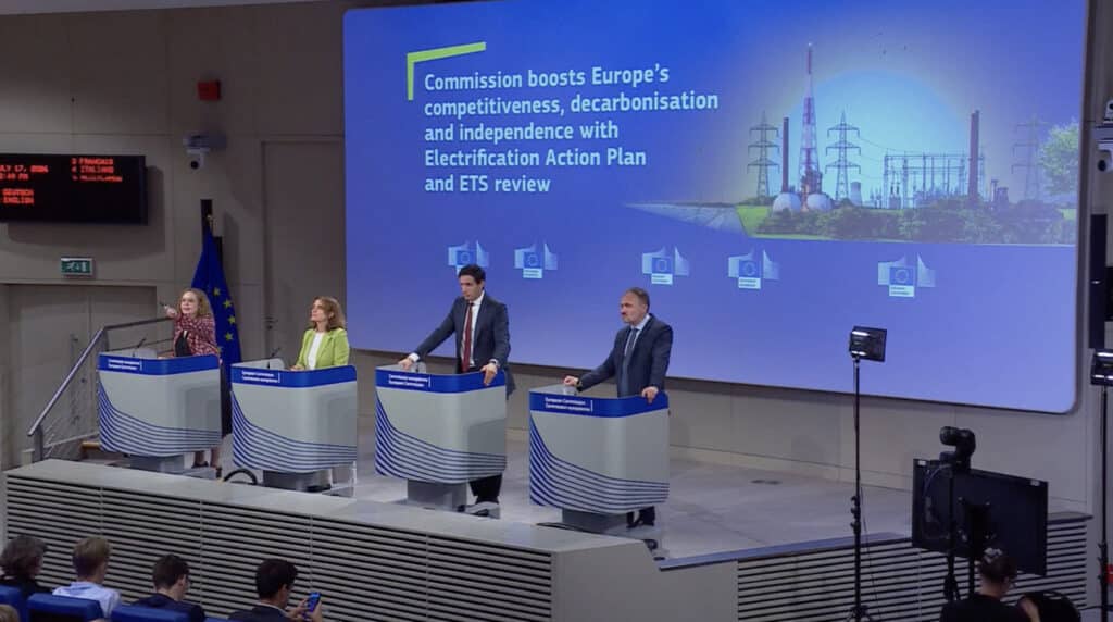 Pressekonferenz der Europäischen Kommission